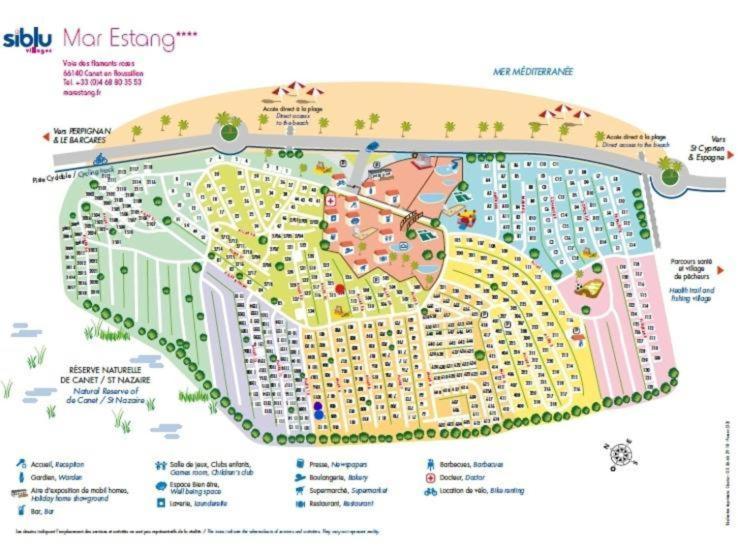 Coco - Camping Le Mar Estang Canet-en-Roussillon Exterior foto
